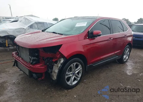 2017 Ford Edge Titanium z USA, uszkodzony, nr VIN 2FMPK3K94HBC30782